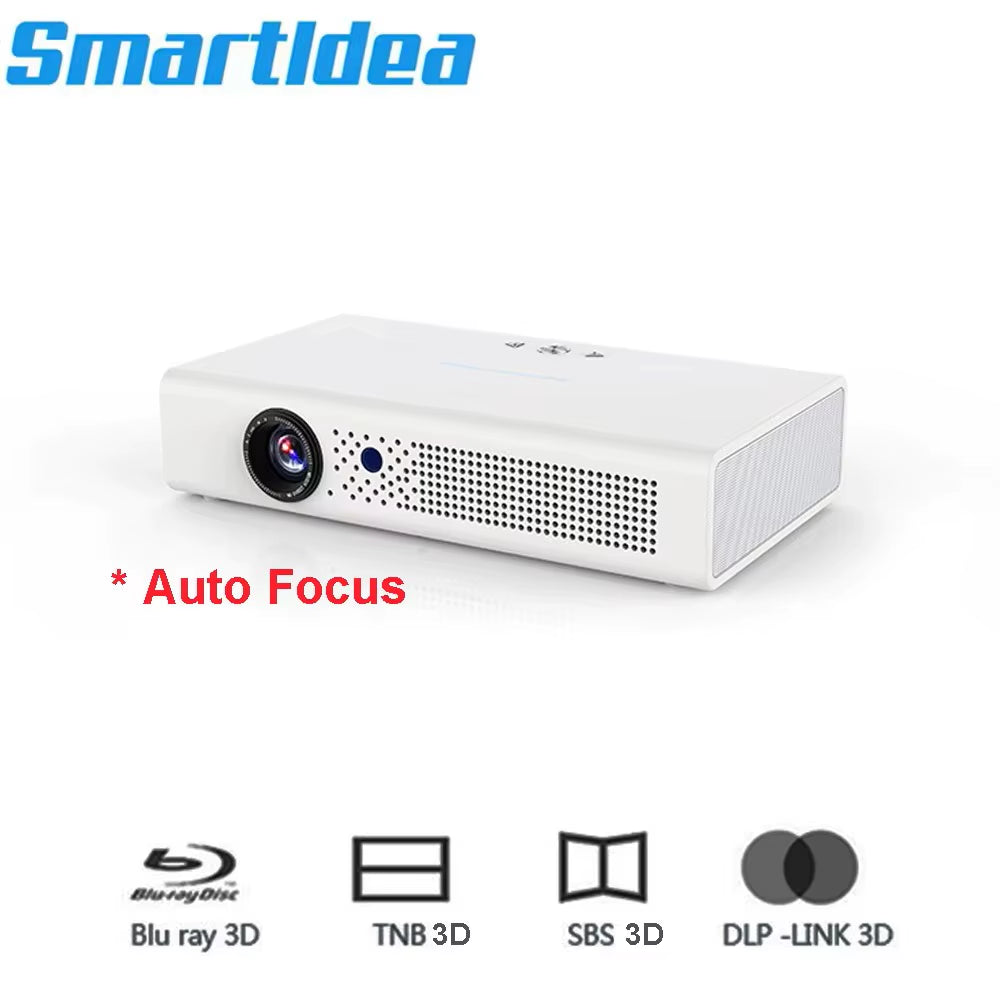4K 3D Daytime V6 Projector High Brightness Android 9.0 2G + 32G Bluetooth 5G Wifi Full Hd 1080P Video Game Projectors