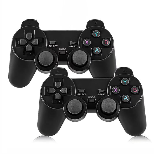 Gift for Gamers: Retro Game Console with 20000+ Games, Wireless 4K HDMI TV Stick & 2.4G Controller, 9 Emulators Plug & Play Arcade Stick for Tv/Pc/Projector