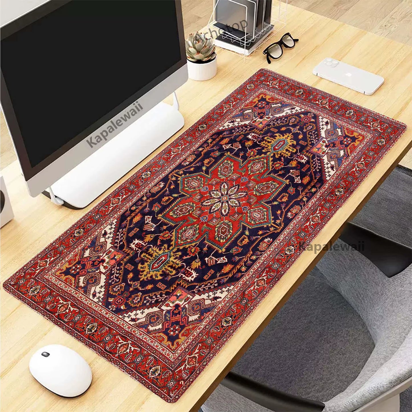 Persian Carpet Mysterious Retro Mouse Pad Pc Gamer Mousepad Rubber Mouse Mat Gaming Speed Keyboard Pads Office Rubber Desk Mat