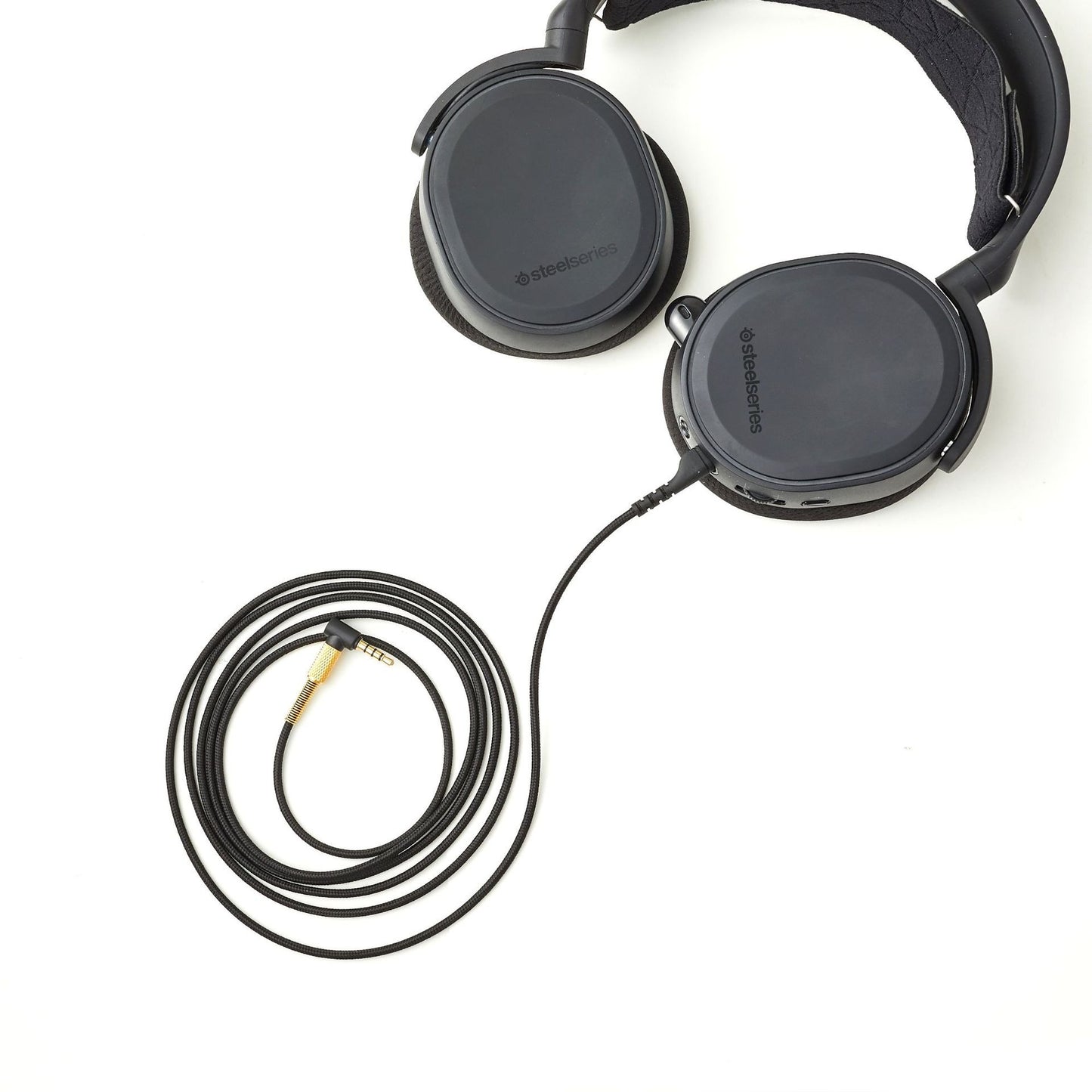 Suitable for Celery Ice Arctis 3 5 7 Pro Mini Needle USB Braided Earphone Cable