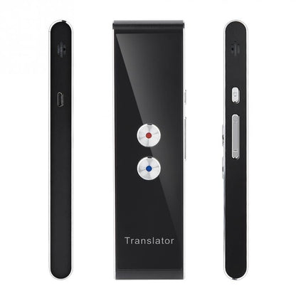 Bluetooth 40 Languages Real Time Speech Translator 2.4G Smart Pocket Interpreter Portable High Quality