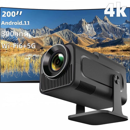 HY320mini Ultra HD Projector Android 11 System Projector