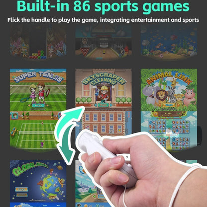 New Home TV Sports Game Console Y2 FIT Interactive Upgraded Version Fruit Cutting Running Game Console