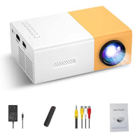 Native HD Mini Projector Portable Home Theater Projectors Supports HDMI USB Connection